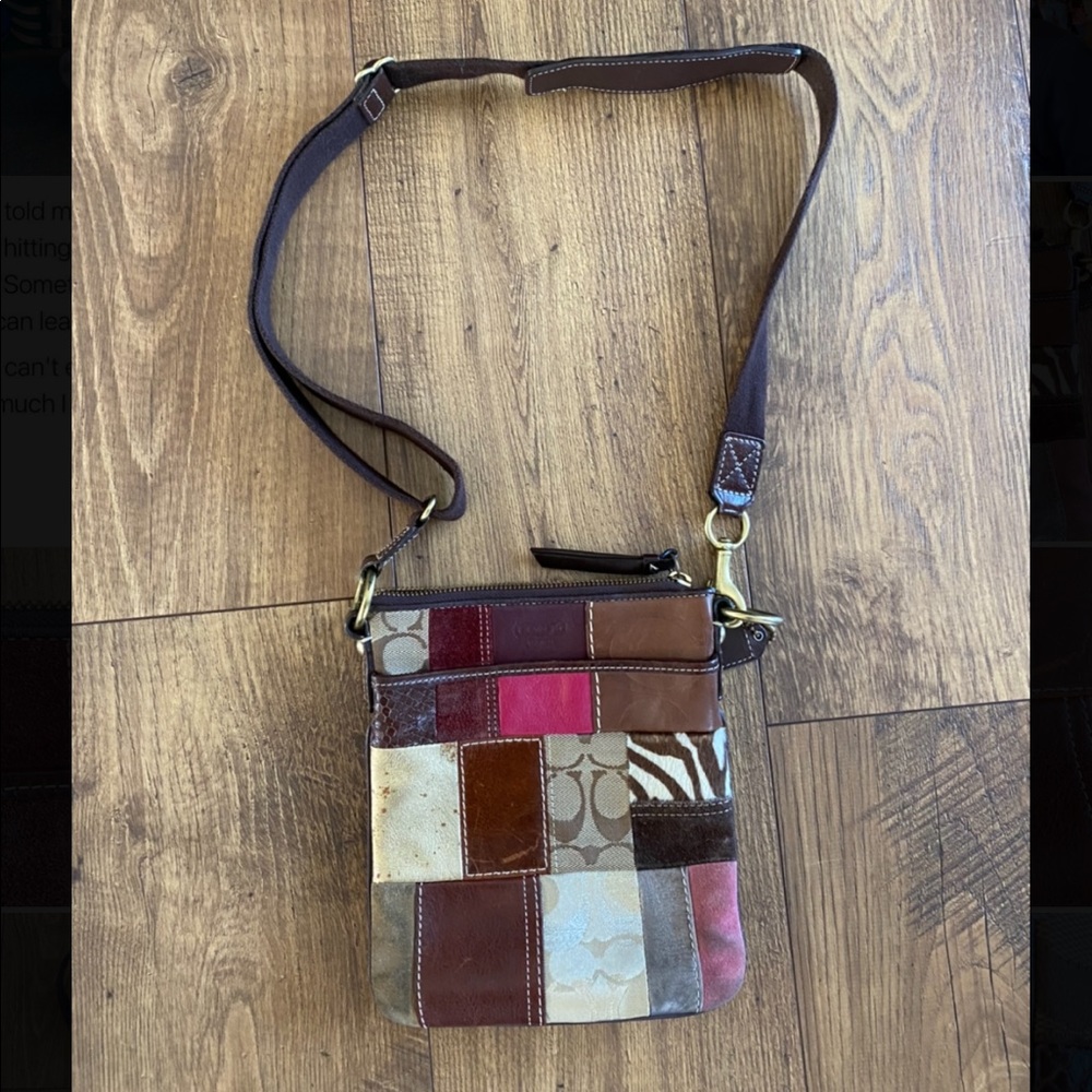 Authentic Coach Purse Handbag Signature Vintage